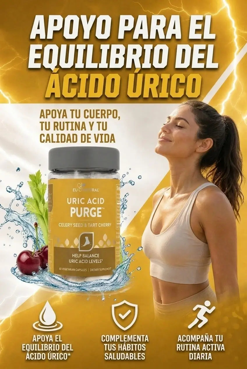 Uric Acid Purge Apoyo Diario + Obsequio