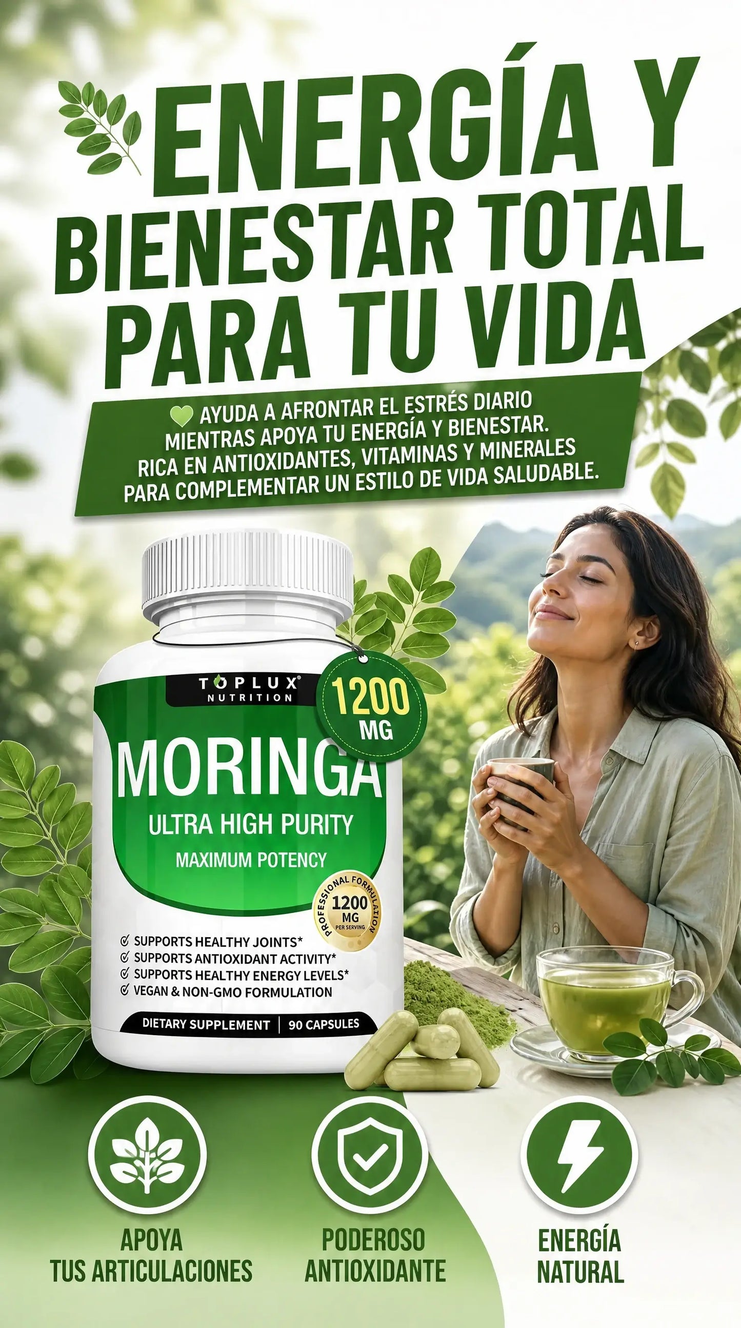 TOPLUX NUTRITION MORINGA